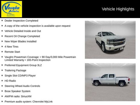 Used 2018 Chevrolet Silverado 1500 High Country AWD/4WD image 2