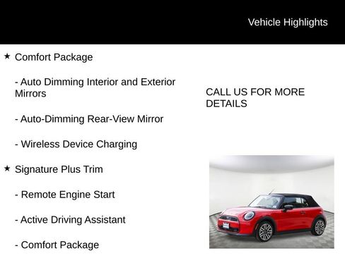 Used 2026 MINI Cooper Convertible FWD image 12