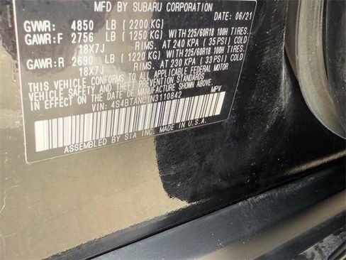 Used 2022 Subaru Outback Limited image 23
