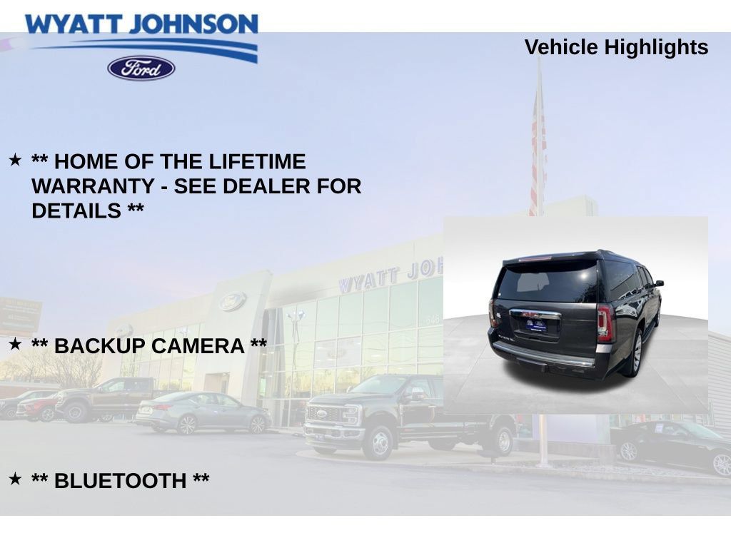 Used 2017 GMC Yukon XL Denali w/ Open Road Package AWD/4WD image 5