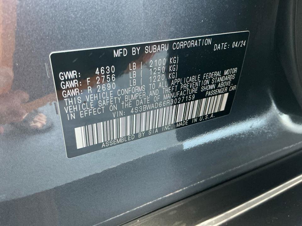 Certified 2024 Subaru Legacy Premium AWD/4WD image 39