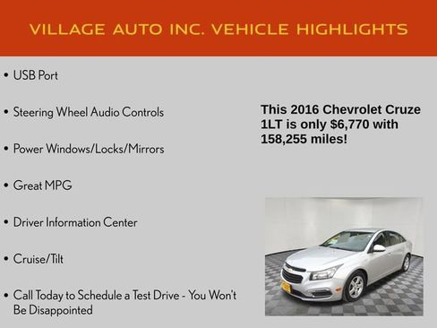 Used 2016 Chevrolet Cruze LT image 7