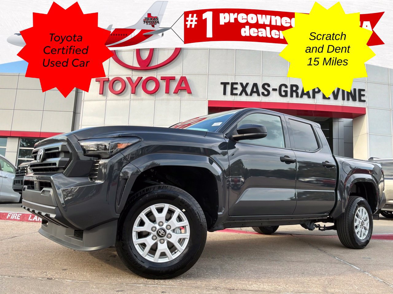 Certified 2026 Toyota Tacoma SR w/ SR Upgrade Package RWD image 1