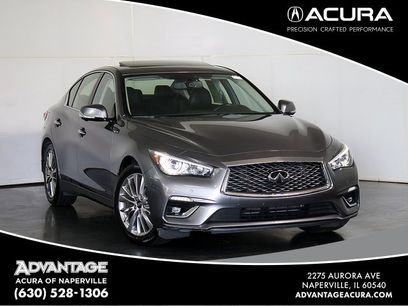 Used 2022 INFINITI Q50 Luxe w/ Cargo Package