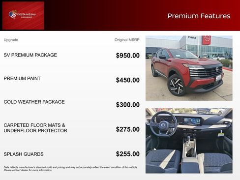 New 2026 Nissan Kicks SV w/ SV Premium Package FWD image 3