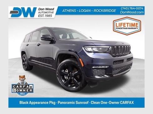 Used 2024 Jeep Grand Cherokee L Limited w/ Black Appearance Package AWD/4WD image 1