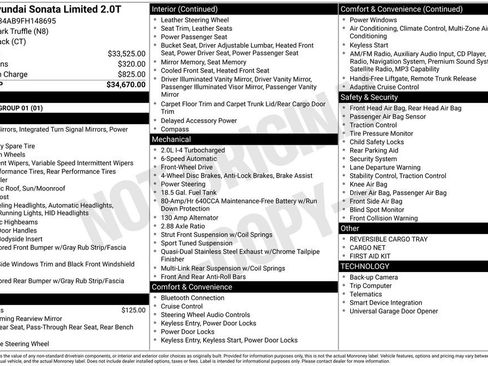 Used 2015 Hyundai Sonata Limited 2.0T image 4