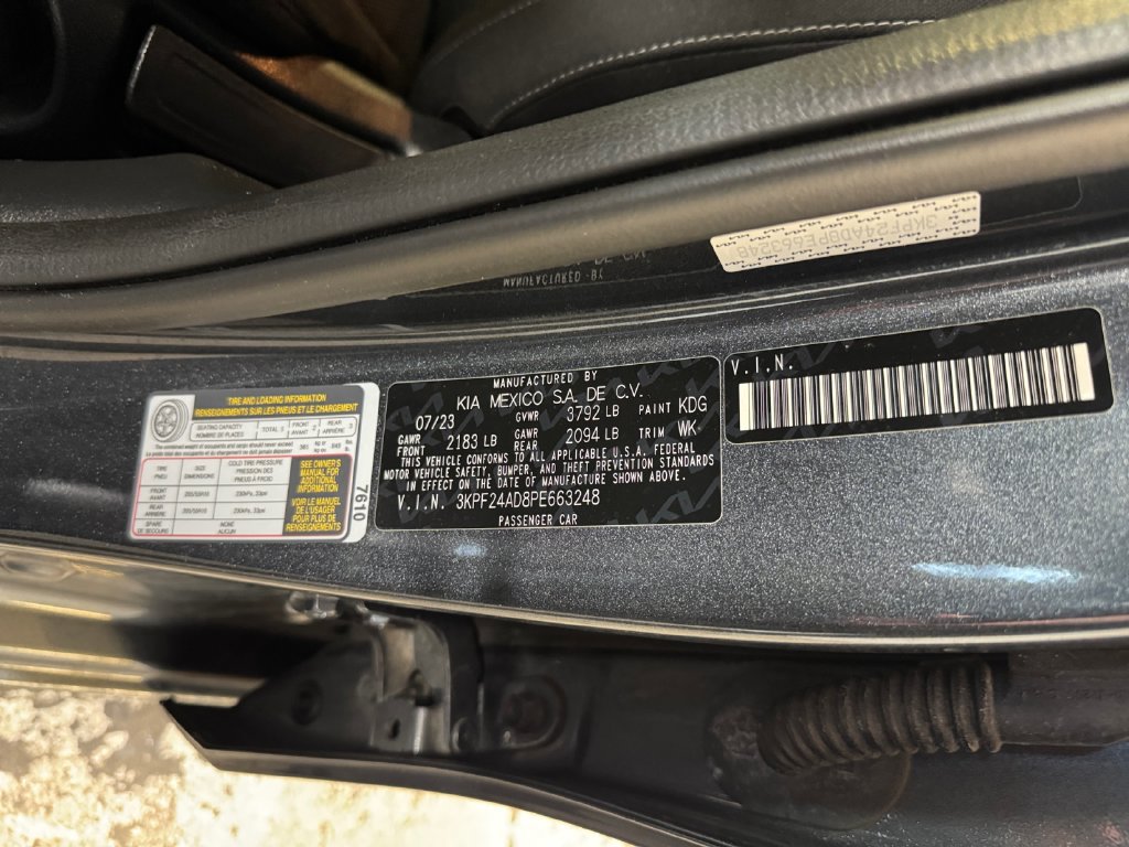 Certified 2023 Kia Forte LXS w/ LXS Technology Package FWD image 31