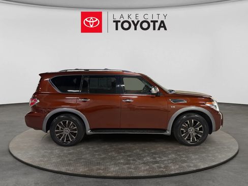 Used 2017 Nissan Armada Platinum w/ Captain Seat Package RWD image 11