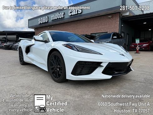 Used 2025 Chevrolet Corvette Stingray Premium Cpe w/ Stealth Interior Trim Package RWD image 1