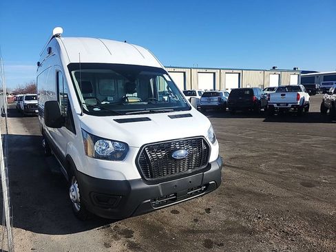 Used 2022 Ford Transit 350 148 High Roof Extended AWD w/ Load Area Protection Package image 1