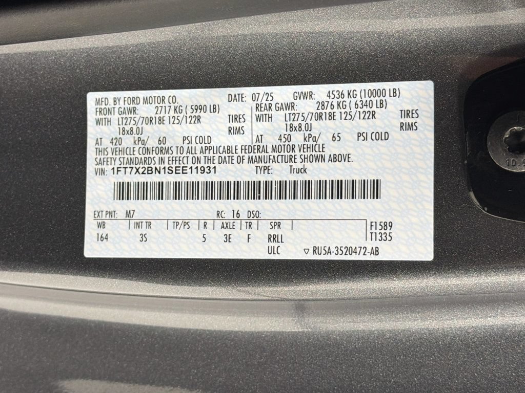 Used 2025 Ford F250 XLT w/ FX4 Off-Road Package AWD/4WD image 33