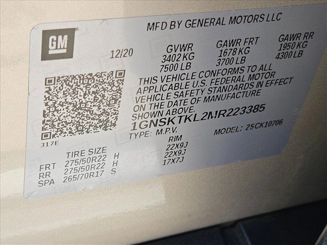 Used 2021 Chevrolet Tahoe High Country w/ Max Trailering Package AWD/4WD image 30