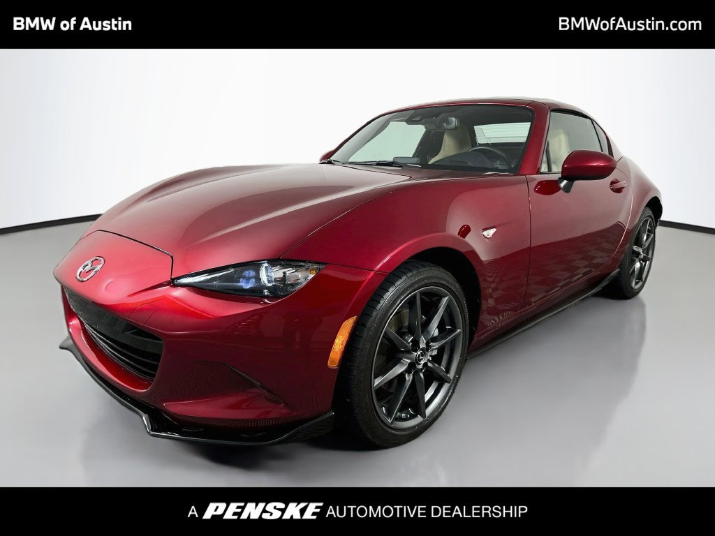 Used 2019 MAZDA MX-5 Miata RF Grand Touring w/ Appearance Package RWD image 1