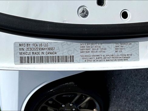 Used 2022 Dodge Challenger SRT Hellcat w/ Plus Package RWD image 18
