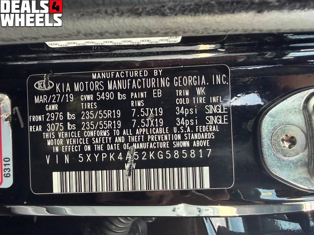 Used 2019 Kia Sorento SX FWD image 49