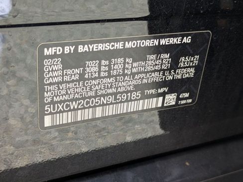 Used 2022 BMW X7 xDrive40i w/ Premium Package AWD/4WD image 15
