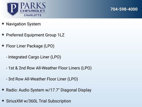 New 2026 Chevrolet Traverse High Country w/ LPO, Floor Liner Package image 7