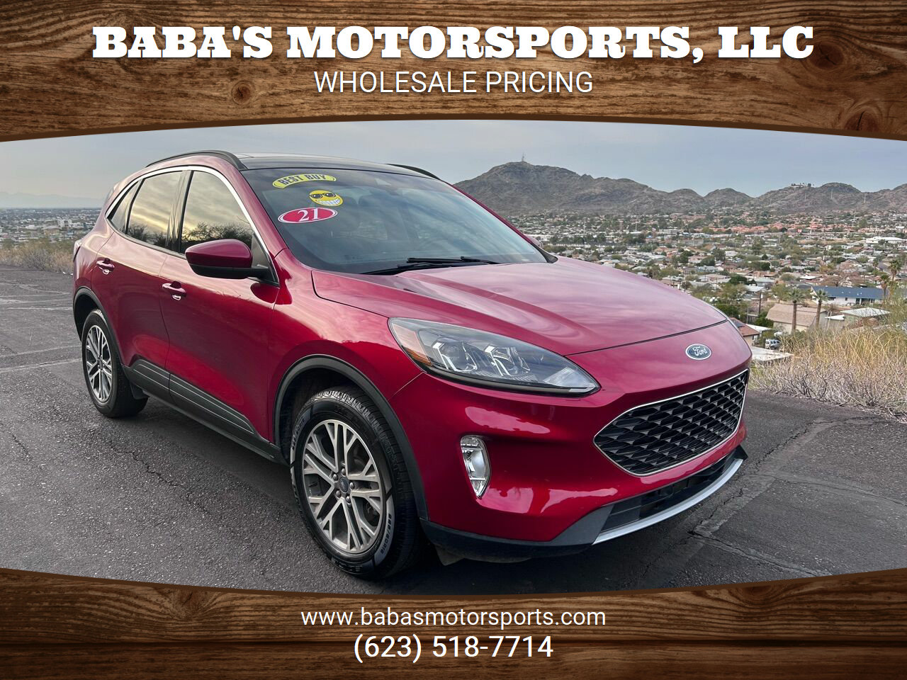 Used 2021 Ford Escape SEL AWD/4WD image 1