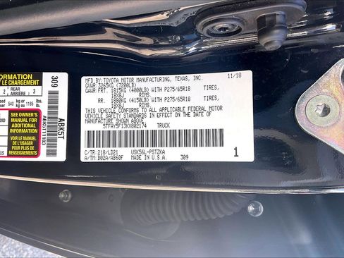 Used 2019 Toyota Tundra 1794 Edition AWD/4WD image 37