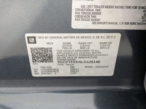 Used 2020 Chevrolet Silverado 1500 LT Trail Boss image 22