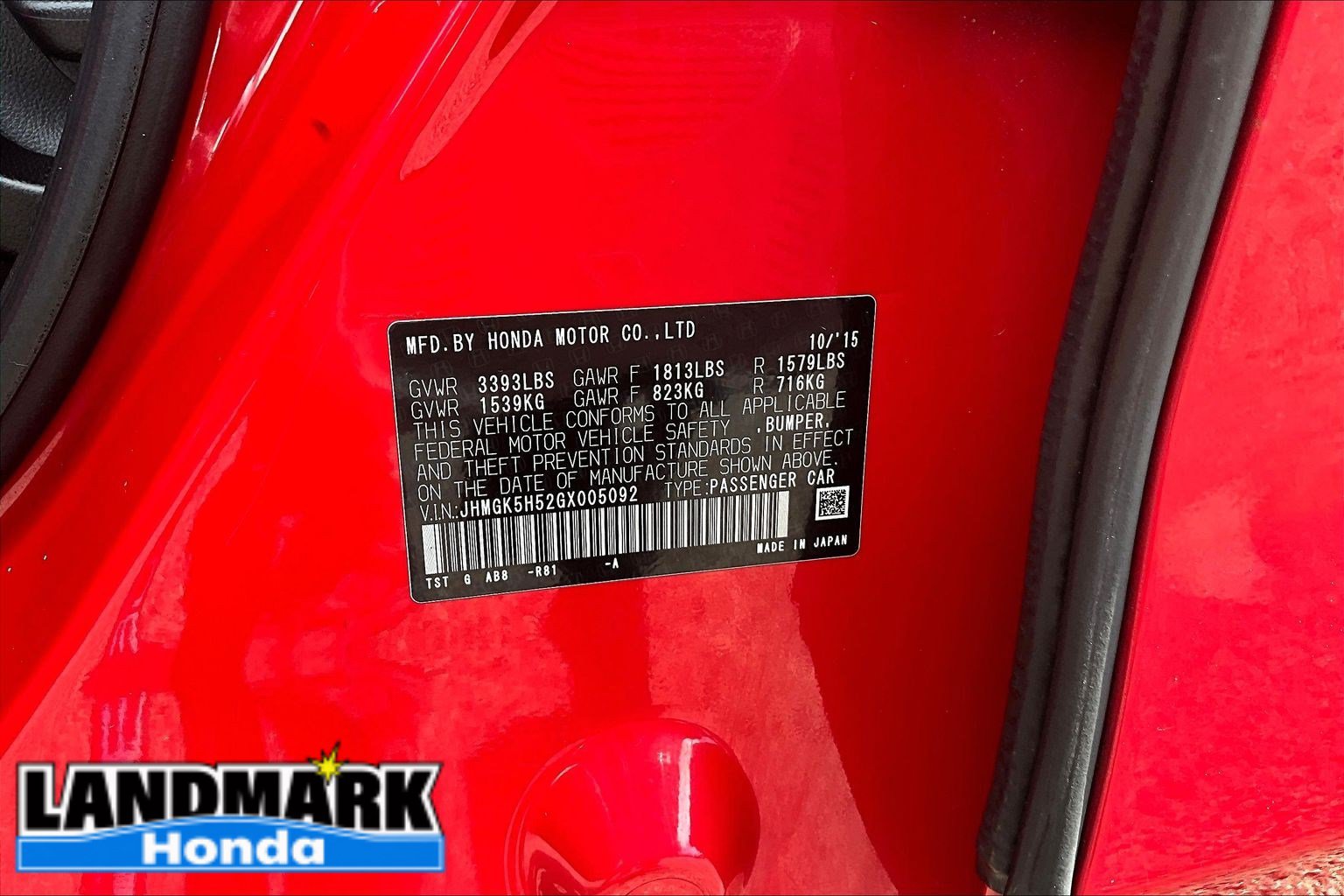 Used 2016 Honda Fit LX image 33