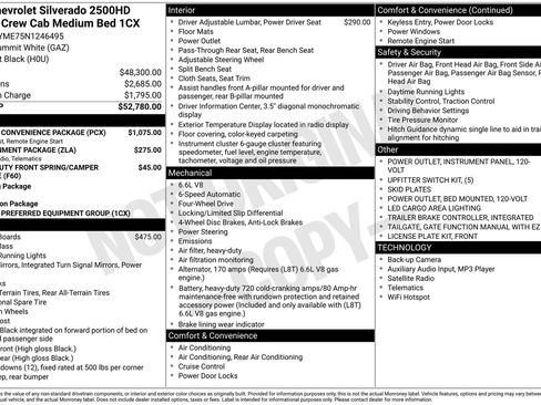 Used 2022 Chevrolet Silverado 2500 Custom w/ Custom Convenience Package AWD/4WD image 29