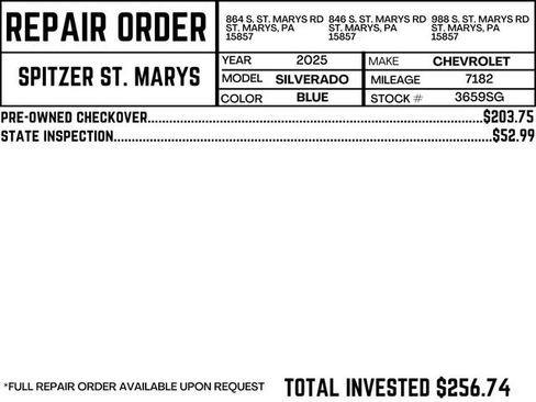 Used 2025 Chevrolet Silverado 2500 LT w/ Trail Boss Package image 2