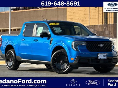 Certified 2025 Ford Maverick Lariat w/ Black Appearance Package image 1