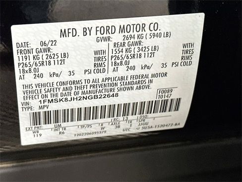 Used 2022 Ford Explorer Timberline image 34