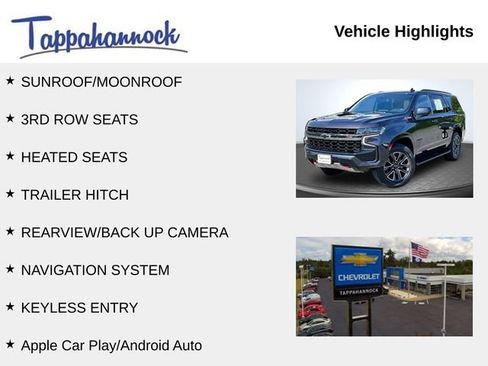 Used 2022 Chevrolet Tahoe Z71 AWD/4WD image 2