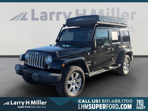 Used 2016 Jeep Wrangler Unlimited Sahara w/ Connectivity Group AWD/4WD image 1