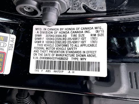 Used 2015 Honda CR-V EX image 34
