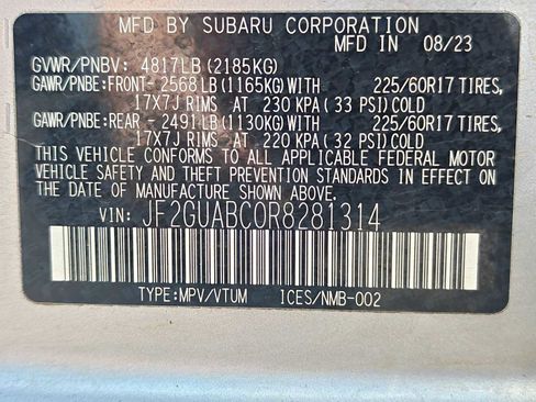 Used 2024 Subaru Crosstrek 2.0i image 26