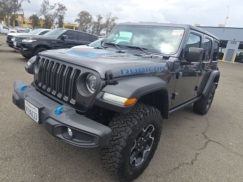 Used 2023 Jeep Wrangler Unlimited Rubicon 4xe AWD/4WD image 1
