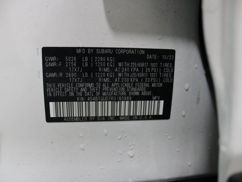 Used 2024 Subaru Outback Wilderness AWD/4WD image 37