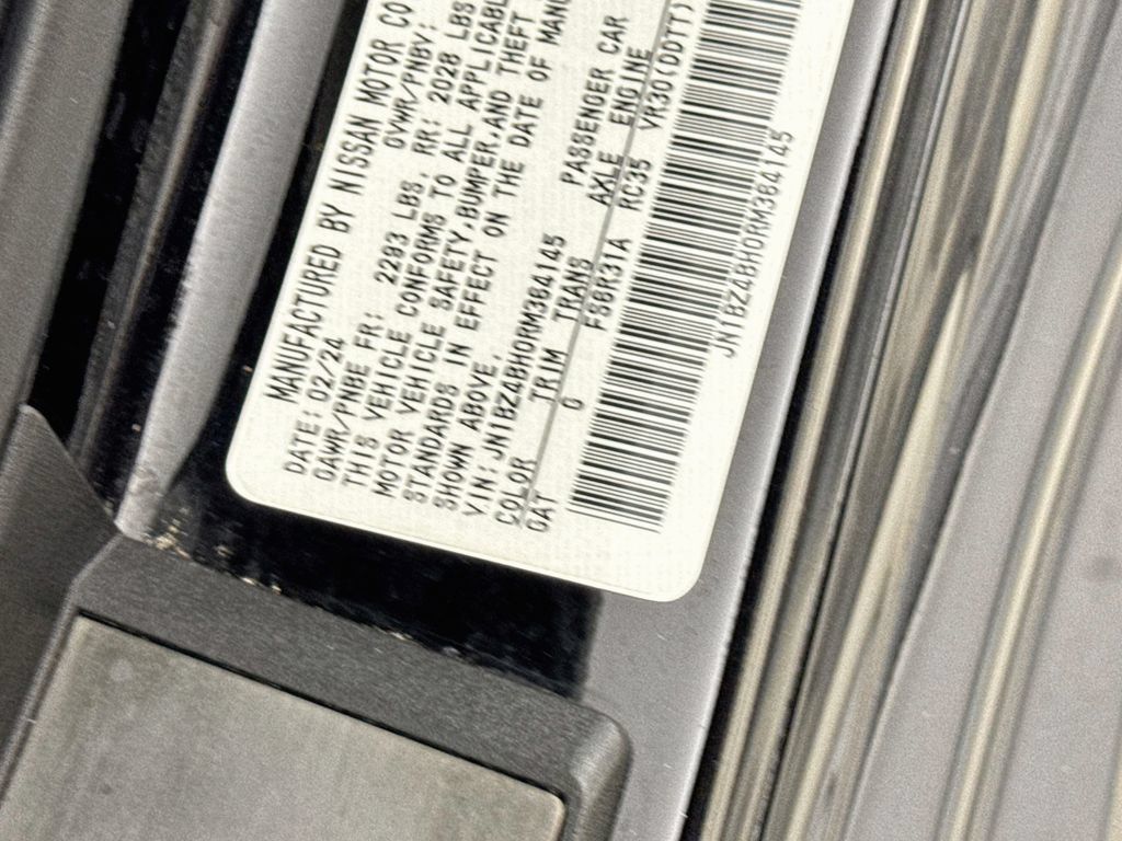 Used 2024 Nissan Z Performance w/ Floor Mat Package RWD image 38