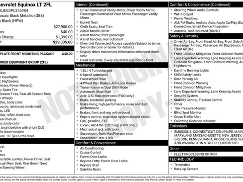 Used 2023 Chevrolet Equinox LT image 46