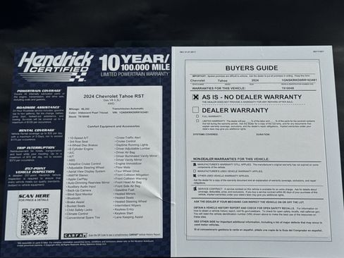 Used 2024 Chevrolet Tahoe RST w/ Luxury Package AWD/4WD image 41