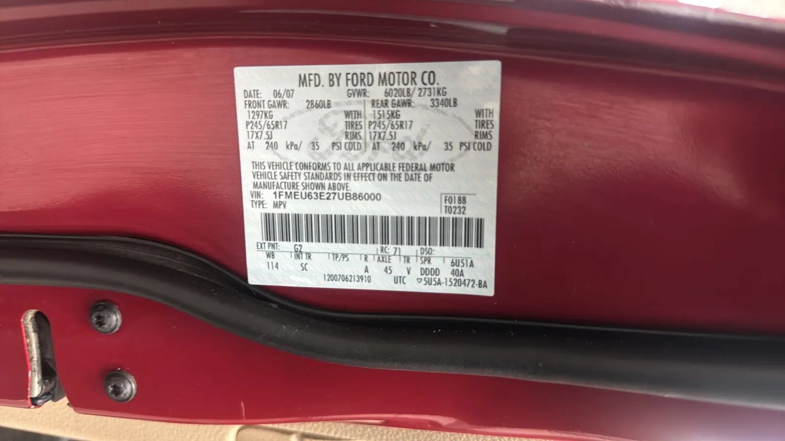 Used 2007 Ford Explorer XLT RWD image 23