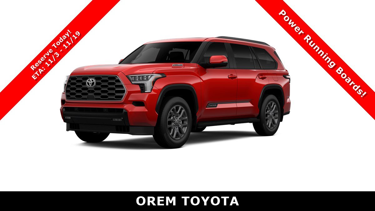 New 2026 Toyota Sequoia Platinum AWD/4WD image 1