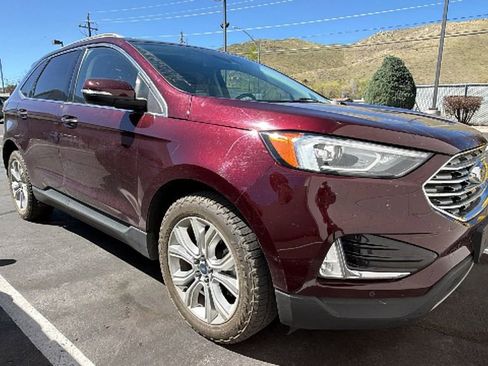Used 2020 Ford Edge Titanium w/ Class II Trailer Tow Package image 1