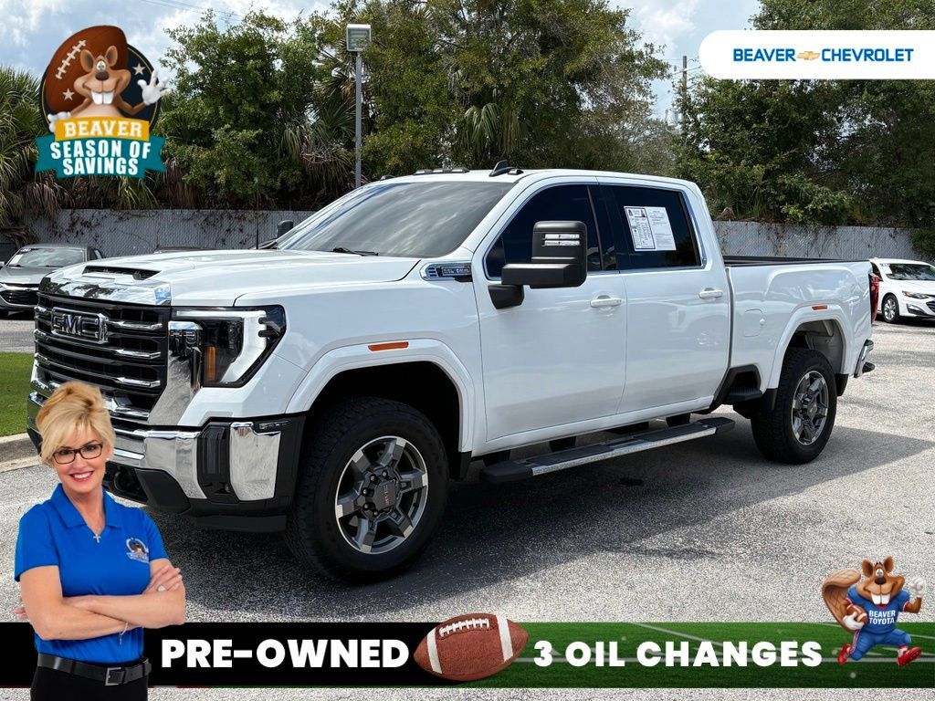 Used 2025 GMC Sierra 2500 SLE w/ SLE Value Package; AWD/4WD image 1