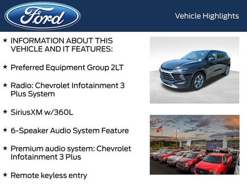 Used 2023 Chevrolet Blazer LT AWD/4WD image 5