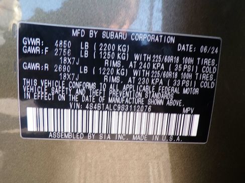 Used 2025 Subaru Outback Onyx Edition AWD/4WD image 34