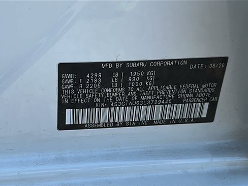 Used 2020 Subaru Impreza 2.0i Limited AWD/4WD image 31