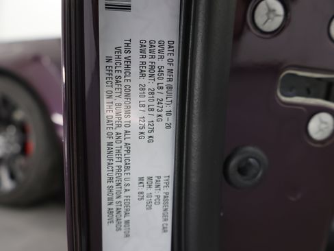 Used 2020 Dodge Challenger SRT Hellcat Redeye RWD image 60