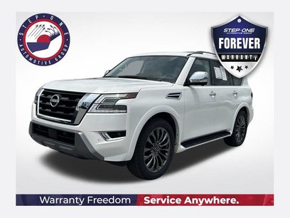 Used 2023 Nissan Armada Platinum w/ Captain's Chairs Package