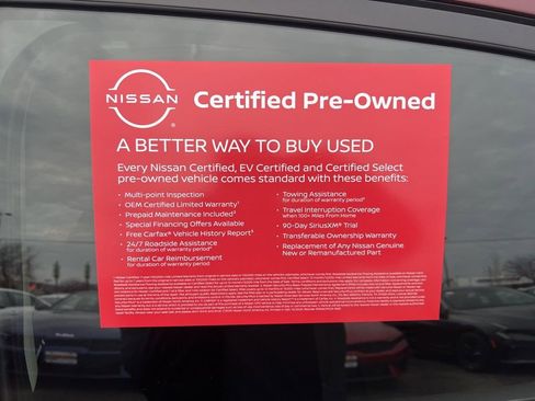 Certified 2024 Nissan Sentra SV w/ All-Weather Package image 8