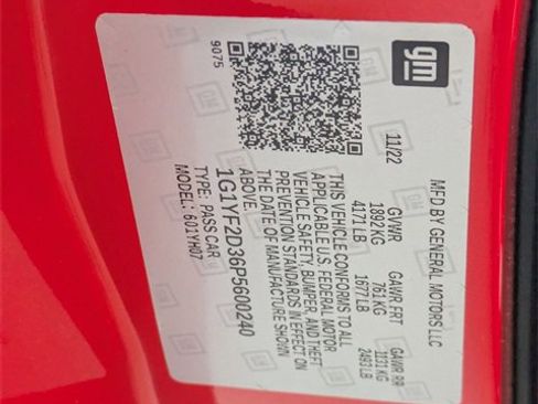 Used 2023 Chevrolet Corvette Z06 image 37